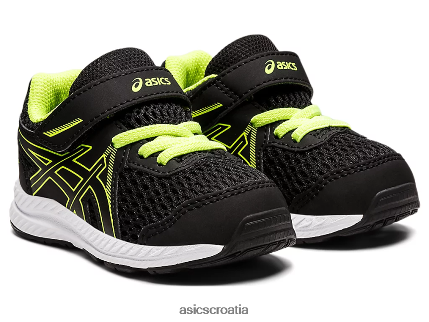 asics hrvatska 6NZ2TF4485 djeca crno/opasno zeleno