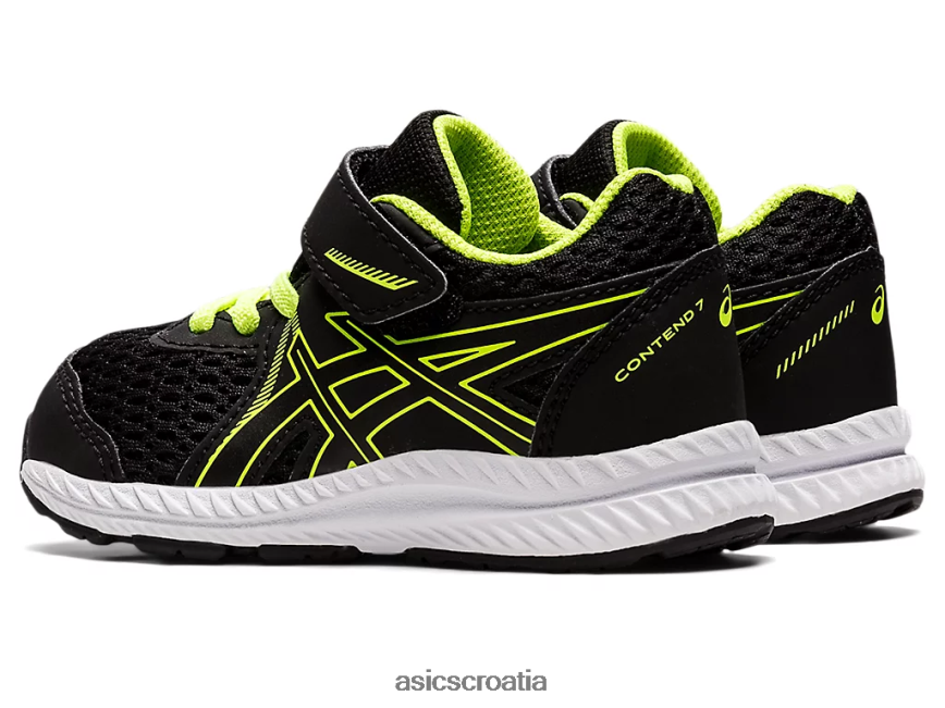 asics hrvatska 6NZ2TF4485 djeca crno/opasno zeleno