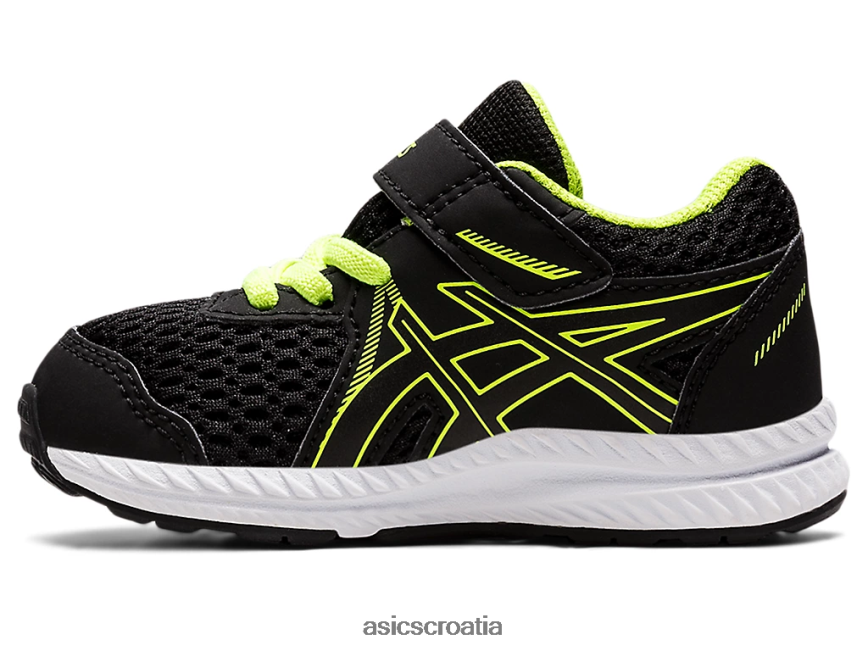 asics hrvatska 6NZ2TF4485 djeca crno/opasno zeleno