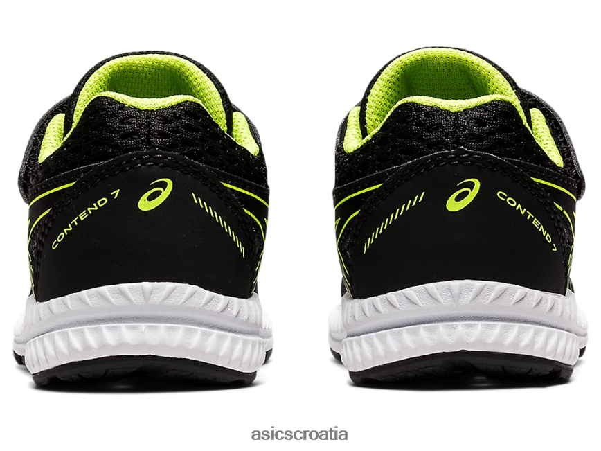asics hrvatska 6NZ2TF4485 djeca crno/opasno zeleno