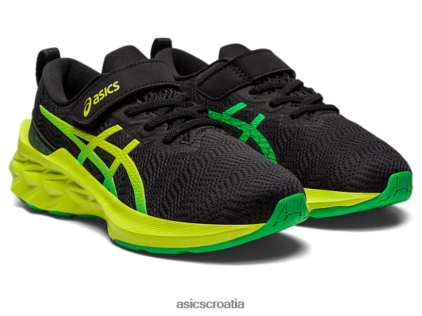 asics hrvatska 6NZ2TF4224 djeca crna/korica limete