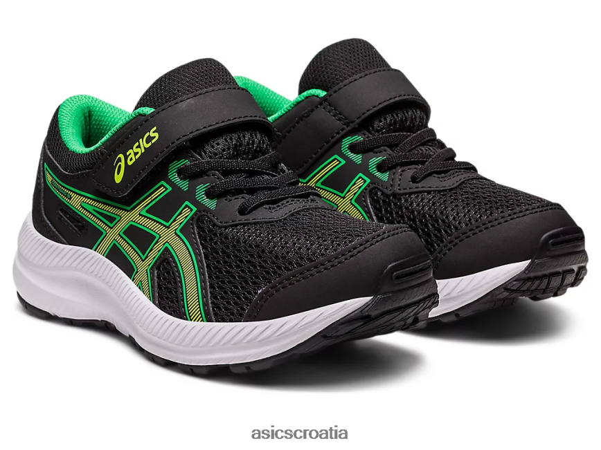 asics hrvatska 6NZ2TF4243 djeca crna/korica limete