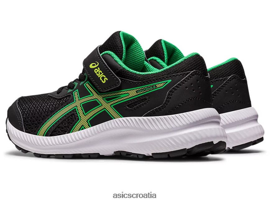 asics hrvatska 6NZ2TF4243 djeca crna/korica limete