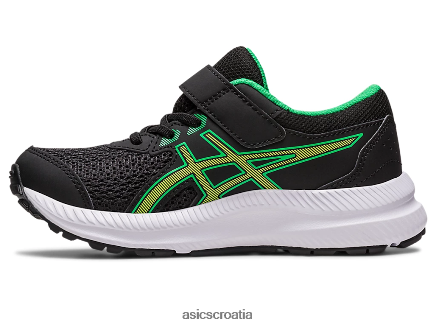 asics hrvatska 6NZ2TF4243 djeca crna/korica limete