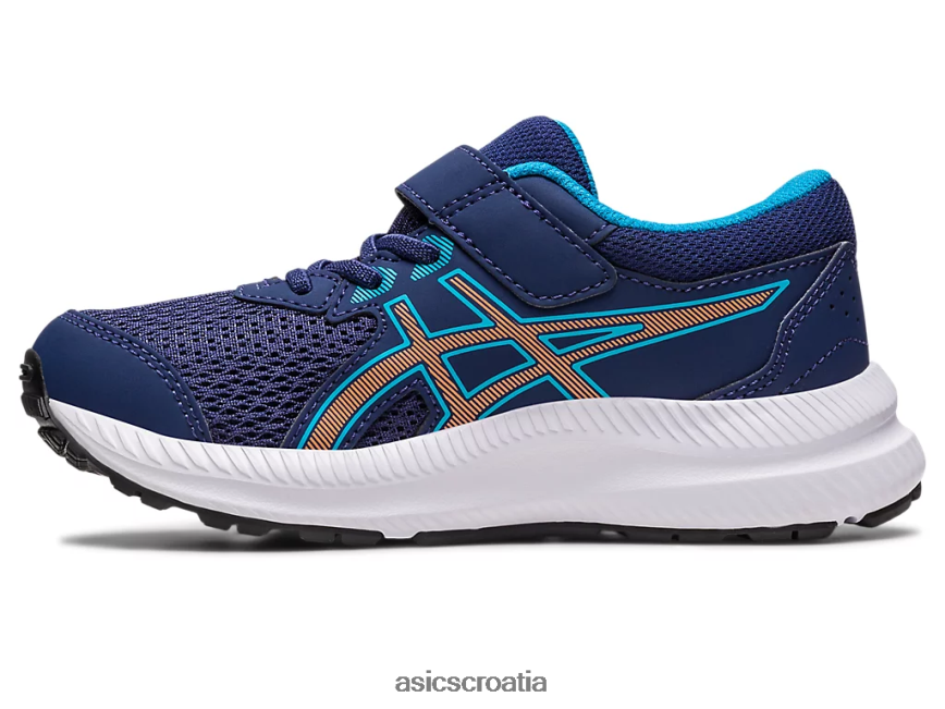 asics hrvatska 6NZ2TF4252 djeca indigo plava/sunčana breskva
