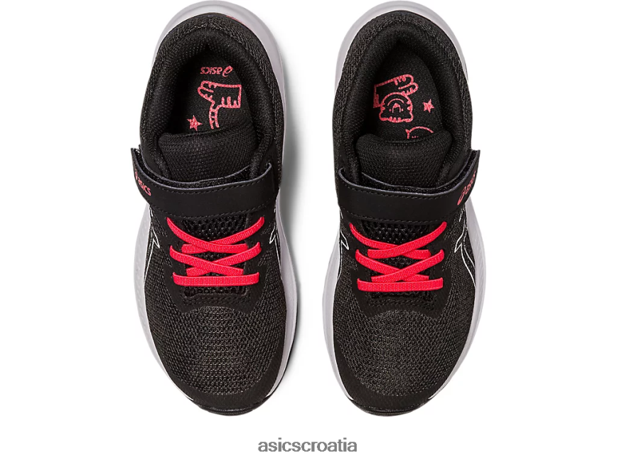 asics hrvatska 6NZ2TF4288 djeca crna/električno crvena