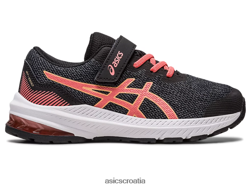 asics hrvatska 6NZ2TF4296 djeca crna/papaja