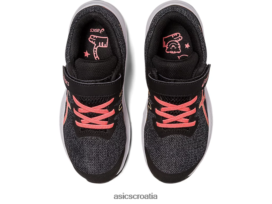 asics hrvatska 6NZ2TF4296 djeca crna/papaja