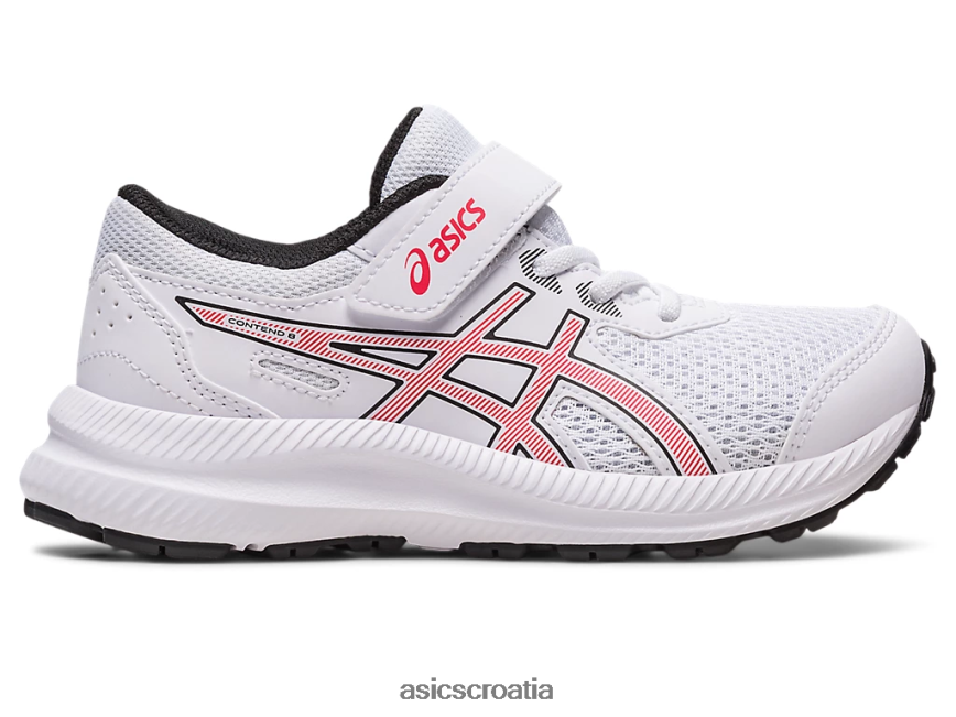 asics hrvatska 6NZ2TF4297 djeca bijela/električno crvena