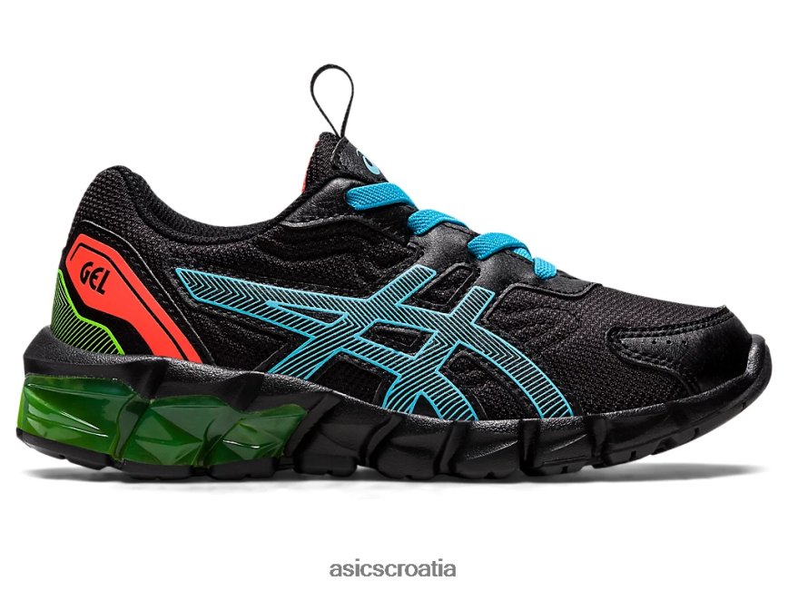 asics hrvatska 6NZ2TF4386 djeca crna/akvarij