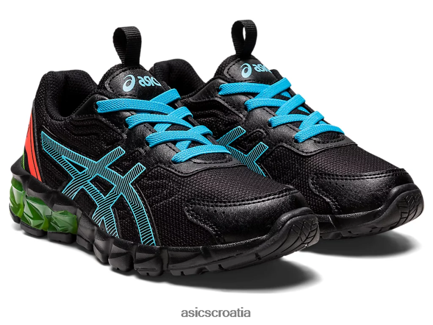 asics hrvatska 6NZ2TF4386 djeca crna/akvarij