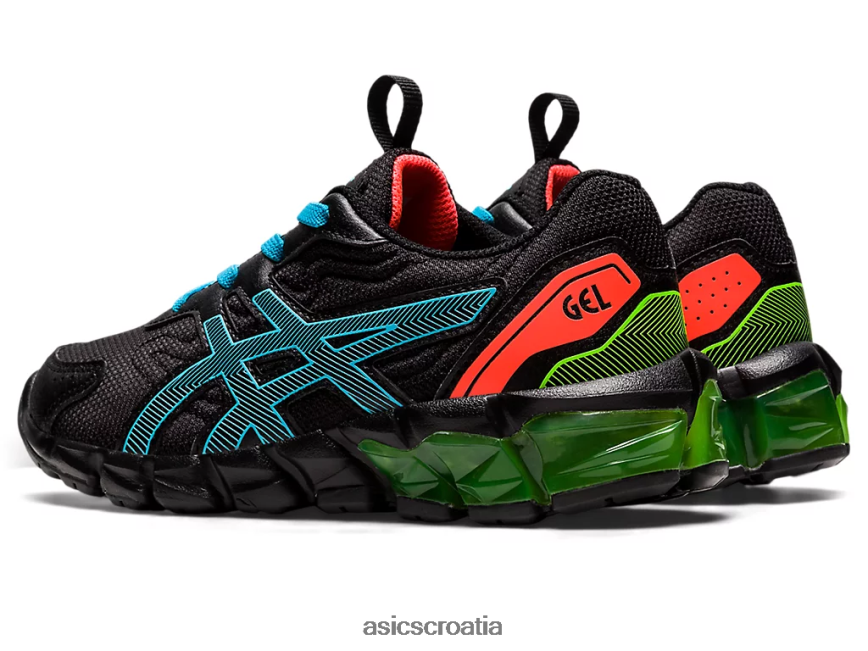 asics hrvatska 6NZ2TF4386 djeca crna/akvarij