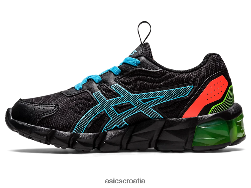 asics hrvatska 6NZ2TF4386 djeca crna/akvarij