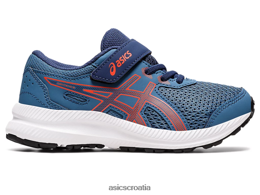asics hrvatska 6NZ2TF4398 djeca azurna/čeri rajčica