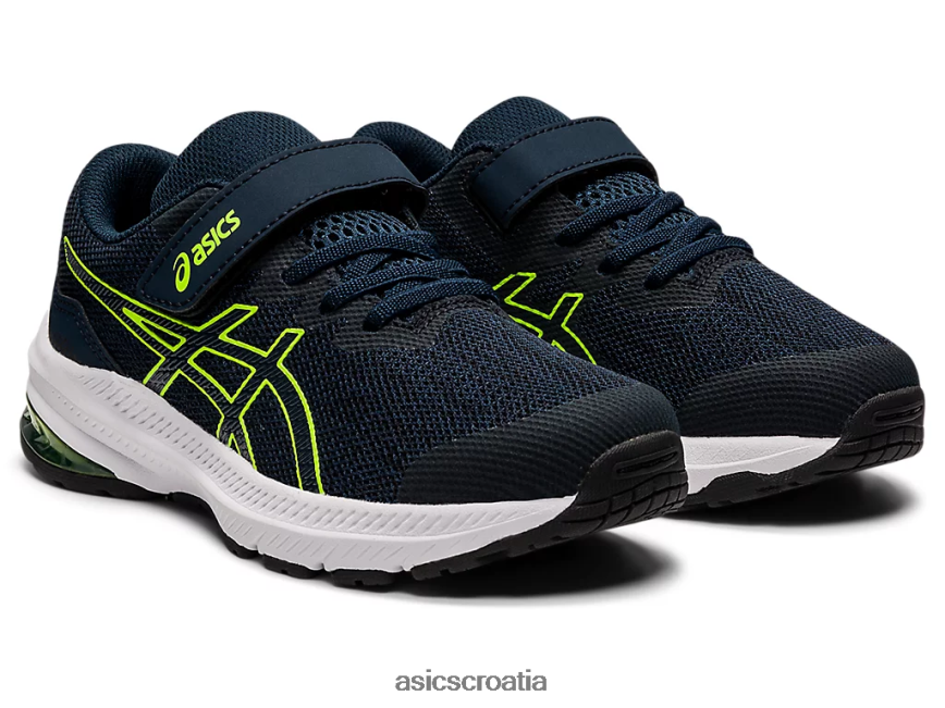 asics hrvatska 6NZ2TF4457 djeca francusko plava/hazard zelena