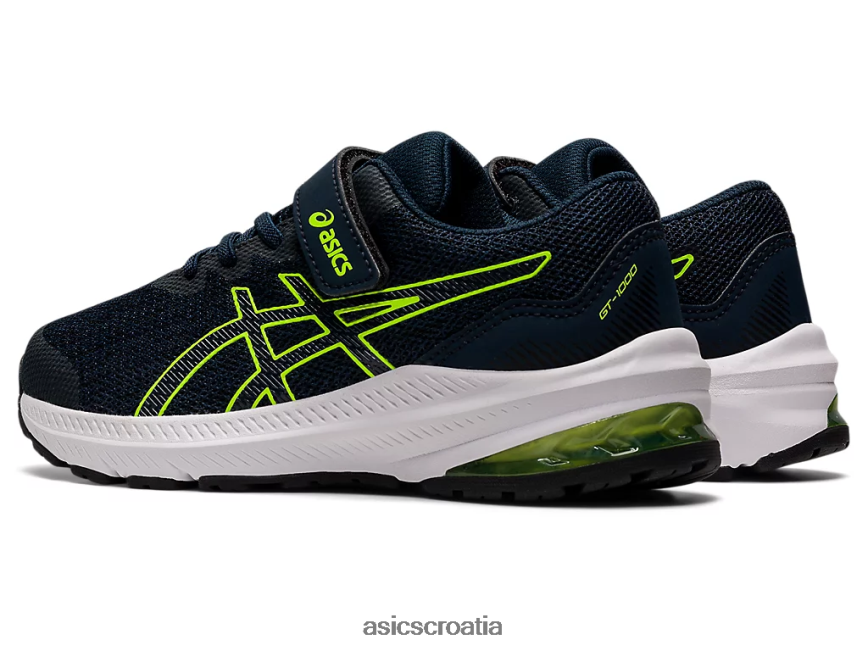 asics hrvatska 6NZ2TF4457 djeca francusko plava/hazard zelena