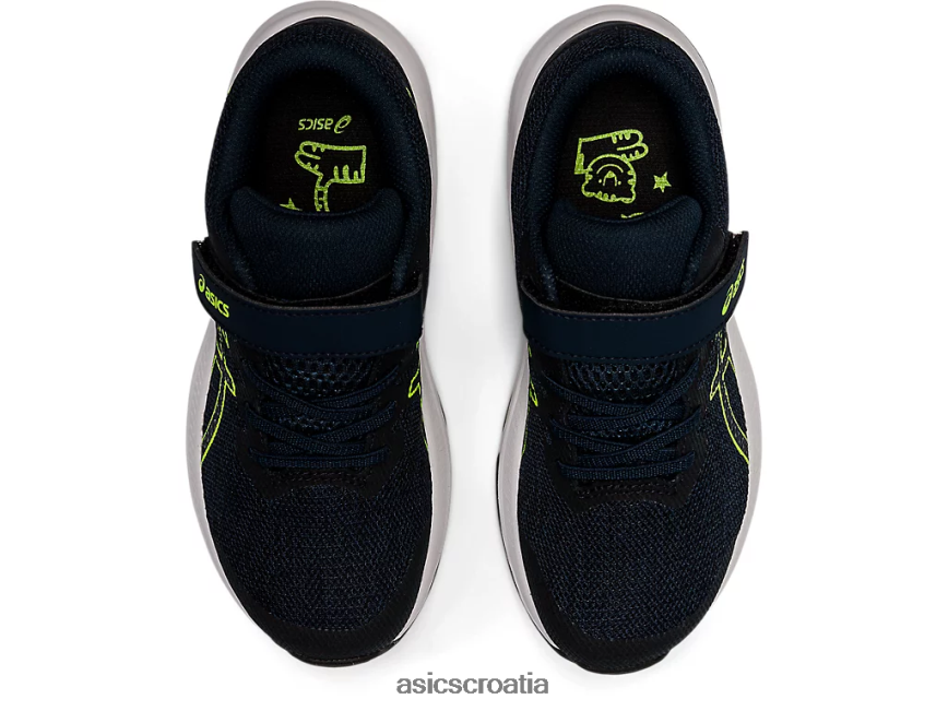 asics hrvatska 6NZ2TF4457 djeca francusko plava/hazard zelena