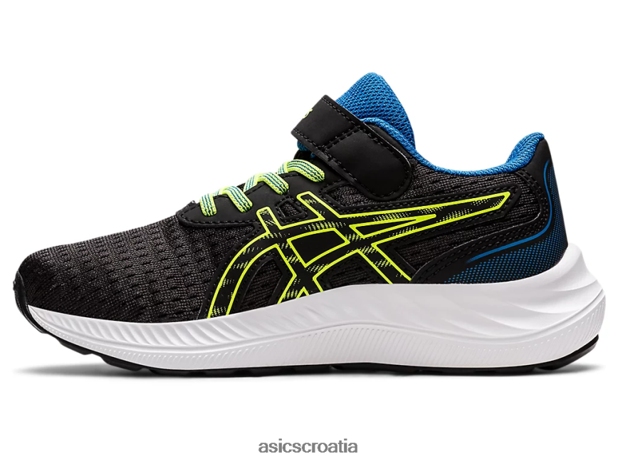 asics hrvatska 6NZ2TF4460 djeca crno/opasno zeleno