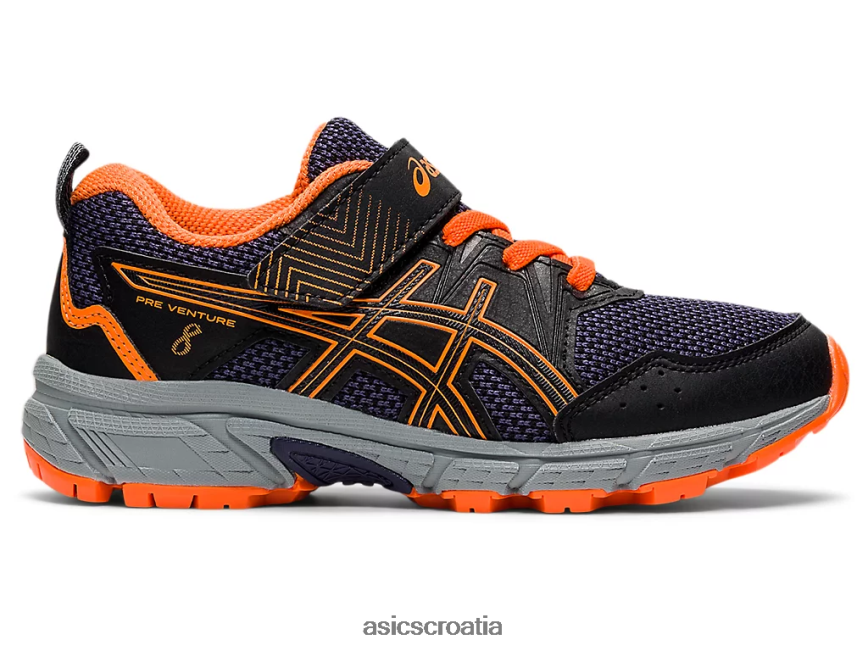 asics hrvatska 6NZ2TF4488 djeca crna/šokantno narančasta