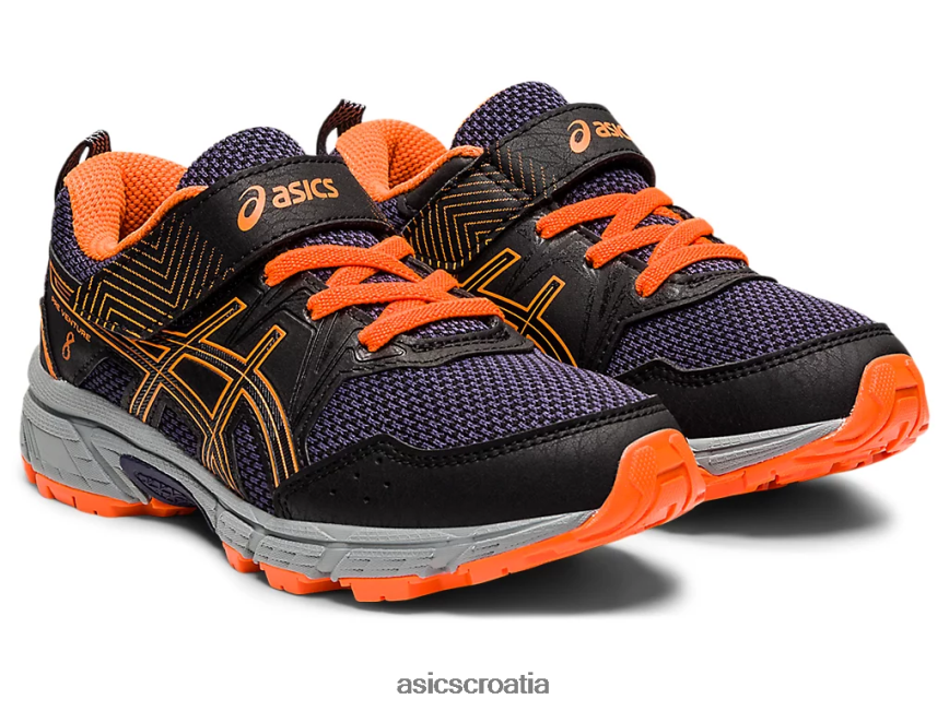 asics hrvatska 6NZ2TF4488 djeca crna/šokantno narančasta