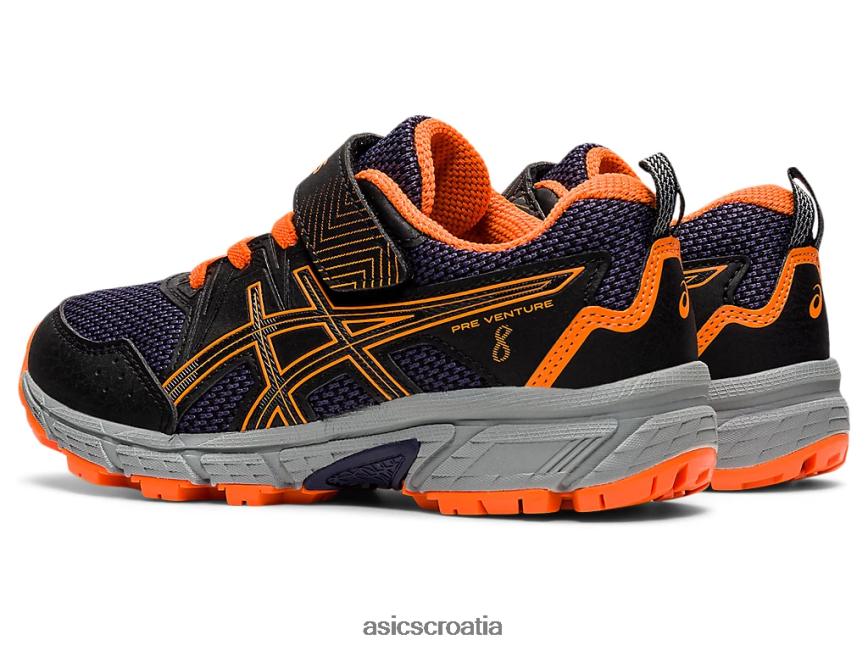 asics hrvatska 6NZ2TF4488 djeca crna/šokantno narančasta