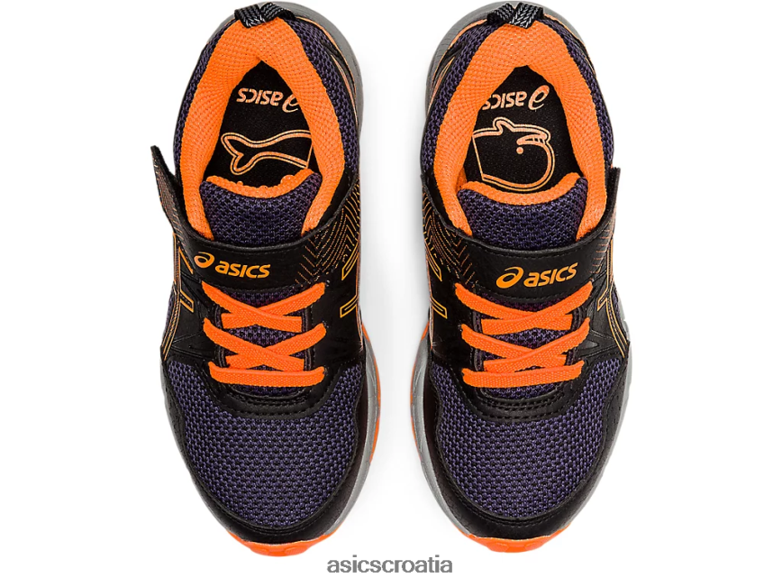 asics hrvatska 6NZ2TF4488 djeca crna/šokantno narančasta
