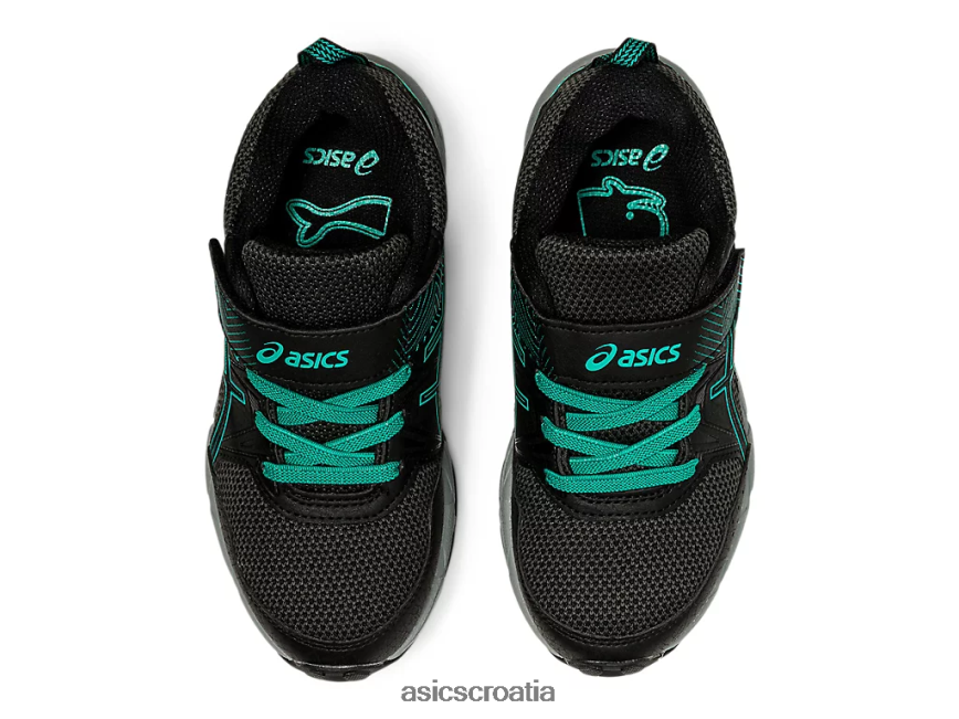 asics hrvatska 6NZ2TF4497 djeca crni/baltički dragulj