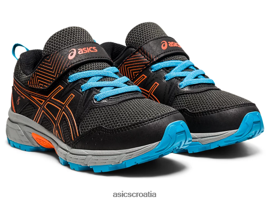 asics hrvatska 6NZ2TF4502 djeca crna/neven narančasta