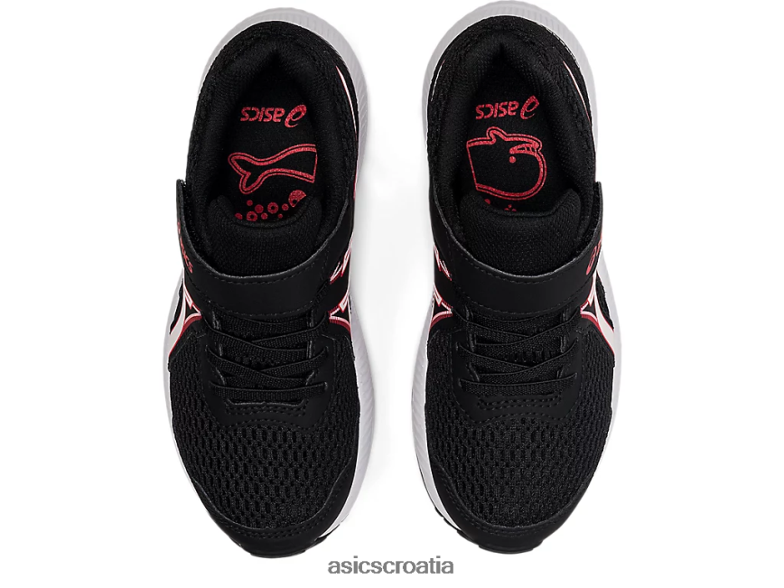 asics hrvatska 6NZ2TF4512 djeca crna/električno crvena
