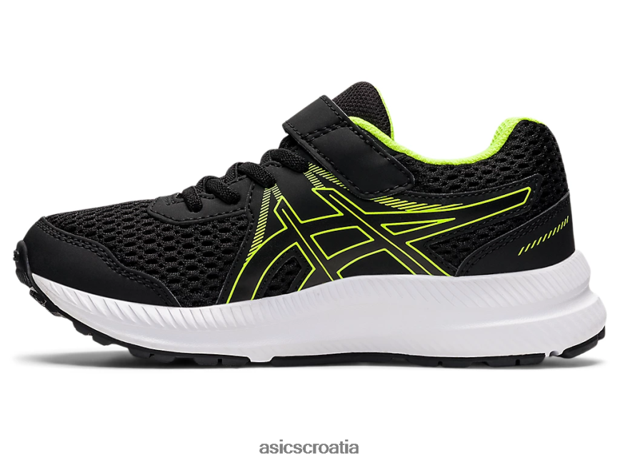 asics hrvatska 6NZ2TF4518 djeca crno/opasno zeleno
