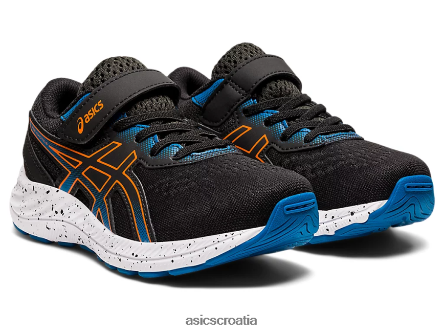 asics hrvatska 6NZ2TF4532 djeca crna/neven narančasta