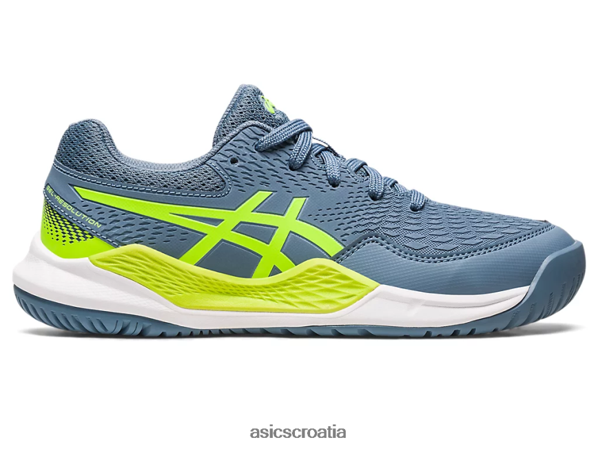 asics hrvatska 6NZ2TF4219 djeca čelično plava/hazard zelena
