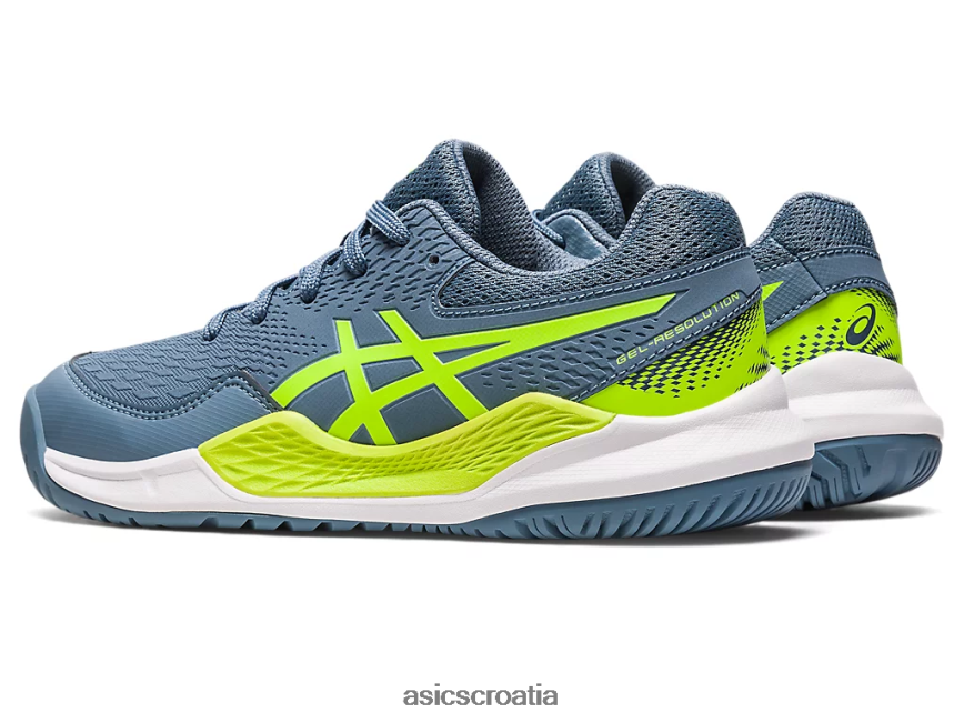 asics hrvatska 6NZ2TF4219 djeca čelično plava/hazard zelena