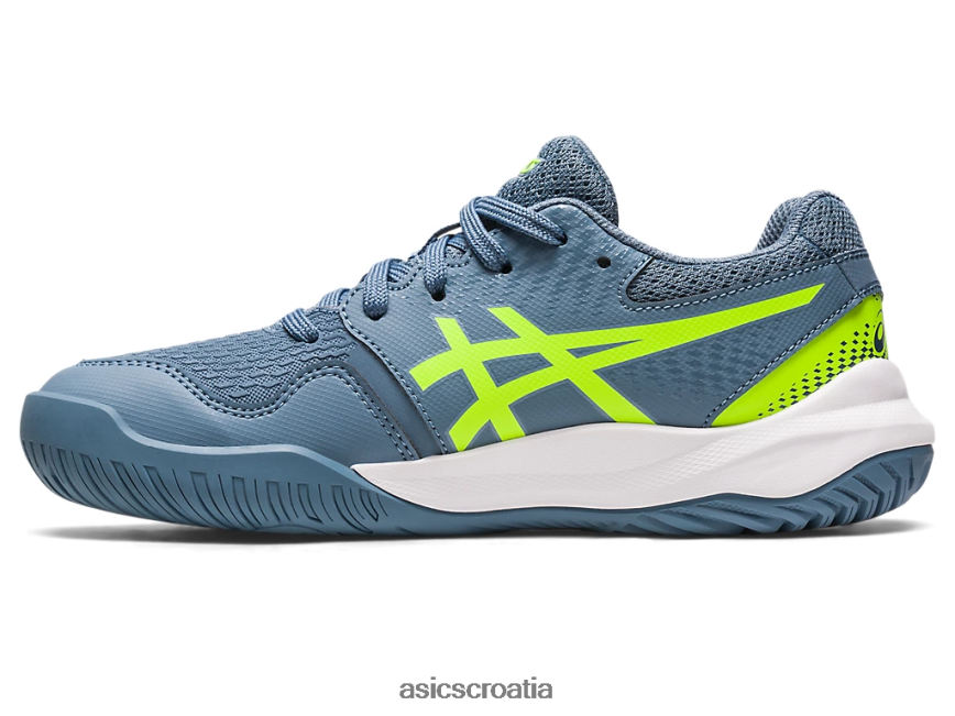 asics hrvatska 6NZ2TF4219 djeca čelično plava/hazard zelena