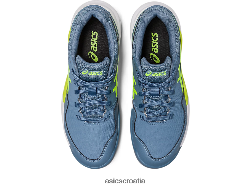 asics hrvatska 6NZ2TF4219 djeca čelično plava/hazard zelena