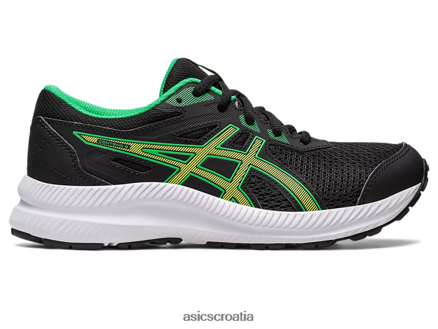 asics hrvatska 6NZ2TF4246 djeca crna/korica limete