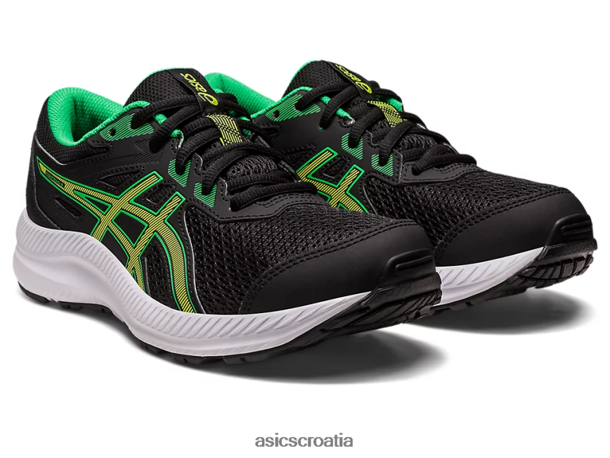 asics hrvatska 6NZ2TF4246 djeca crna/korica limete