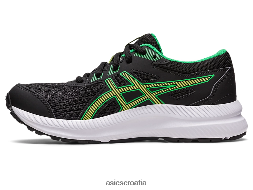 asics hrvatska 6NZ2TF4246 djeca crna/korica limete