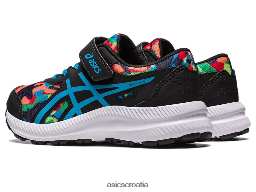 asics hrvatska 6NZ2TF4247 djeca crna/otočno plava