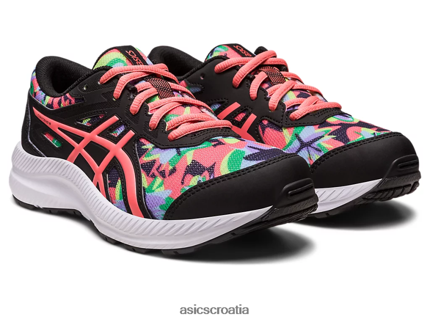asics hrvatska 6NZ2TF4250 djeca crna/papaja