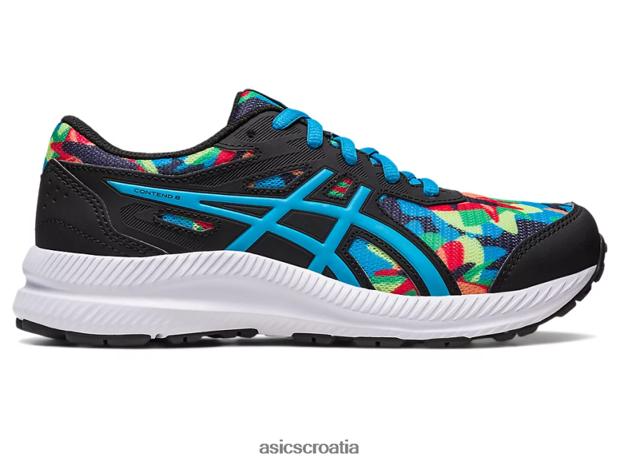 asics hrvatska 6NZ2TF4256 djeca crna/otočno plava