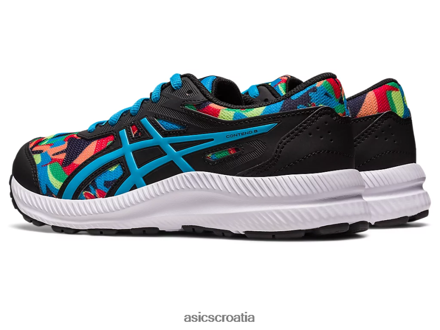 asics hrvatska 6NZ2TF4256 djeca crna/otočno plava