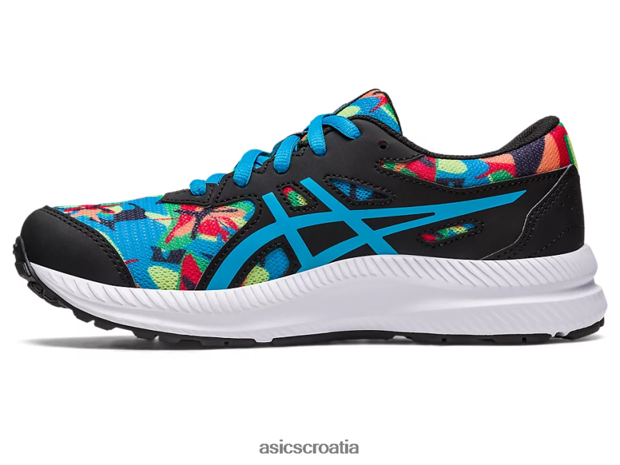 asics hrvatska 6NZ2TF4256 djeca crna/otočno plava