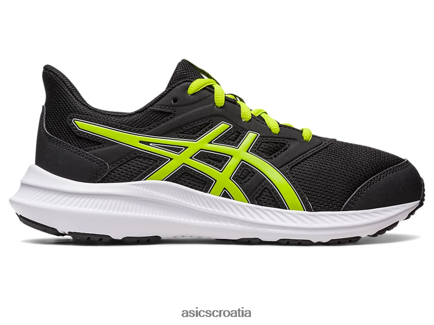 asics hrvatska 6NZ2TF4268 djeca crna/korica limete