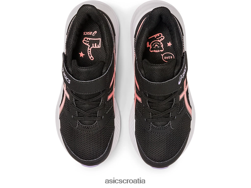 asics hrvatska 6NZ2TF4274 djeca crna/papaja
