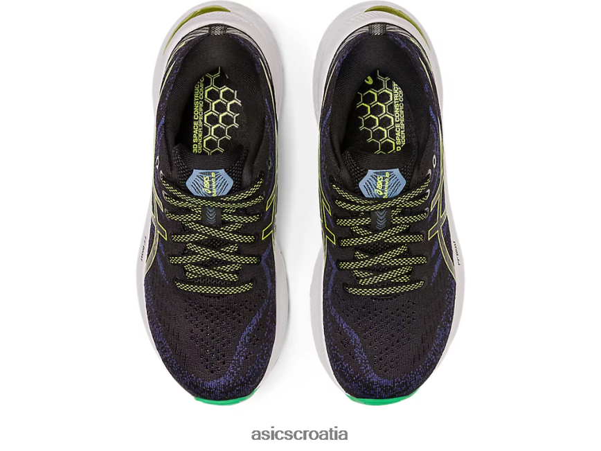 asics hrvatska 6NZ2TF4291 djeca crna/korica limete