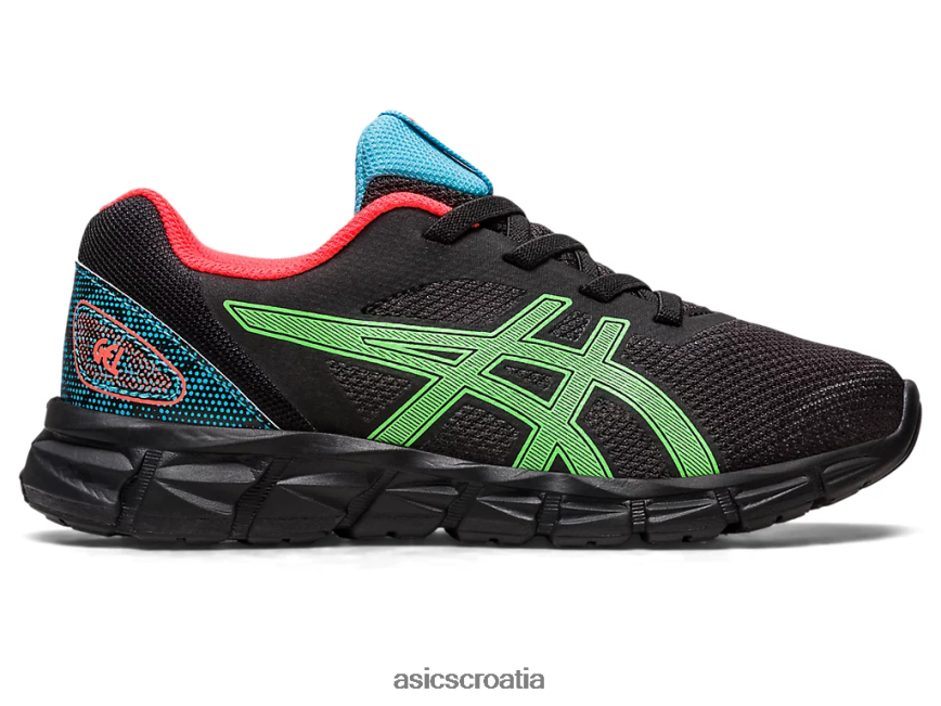 asics hrvatska 6NZ2TF4295 djeca crni/zeleni macaklin