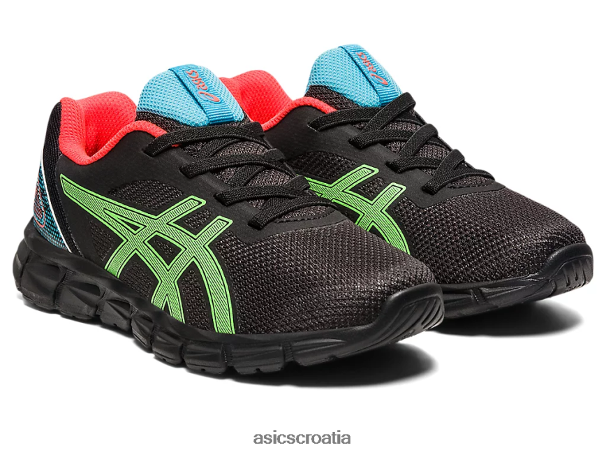 asics hrvatska 6NZ2TF4295 djeca crni/zeleni macaklin