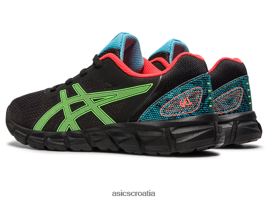 asics hrvatska 6NZ2TF4295 djeca crni/zeleni macaklin