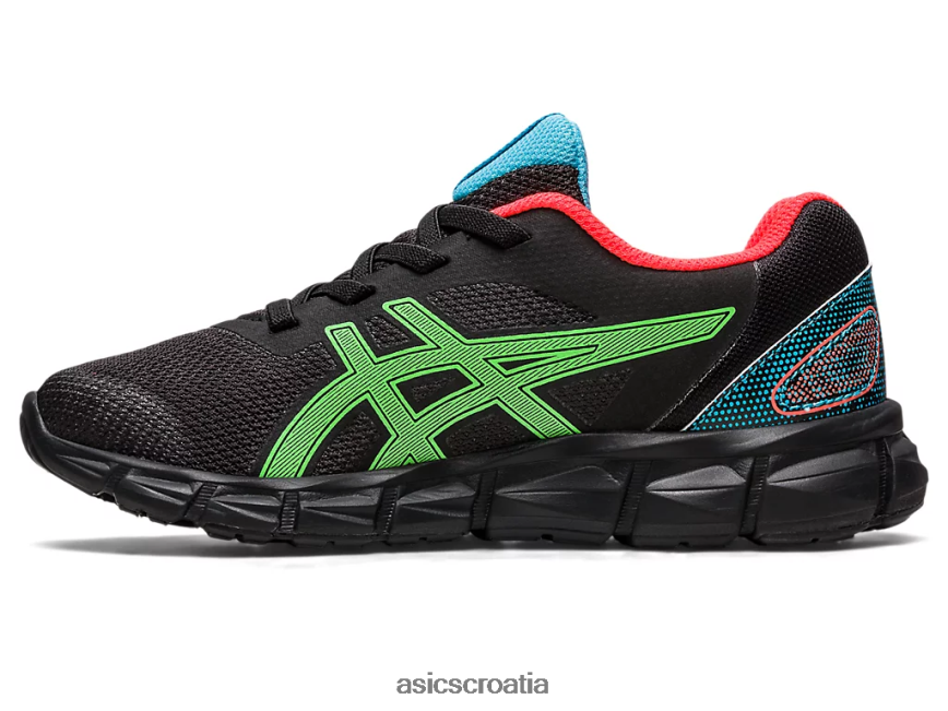 asics hrvatska 6NZ2TF4295 djeca crni/zeleni macaklin